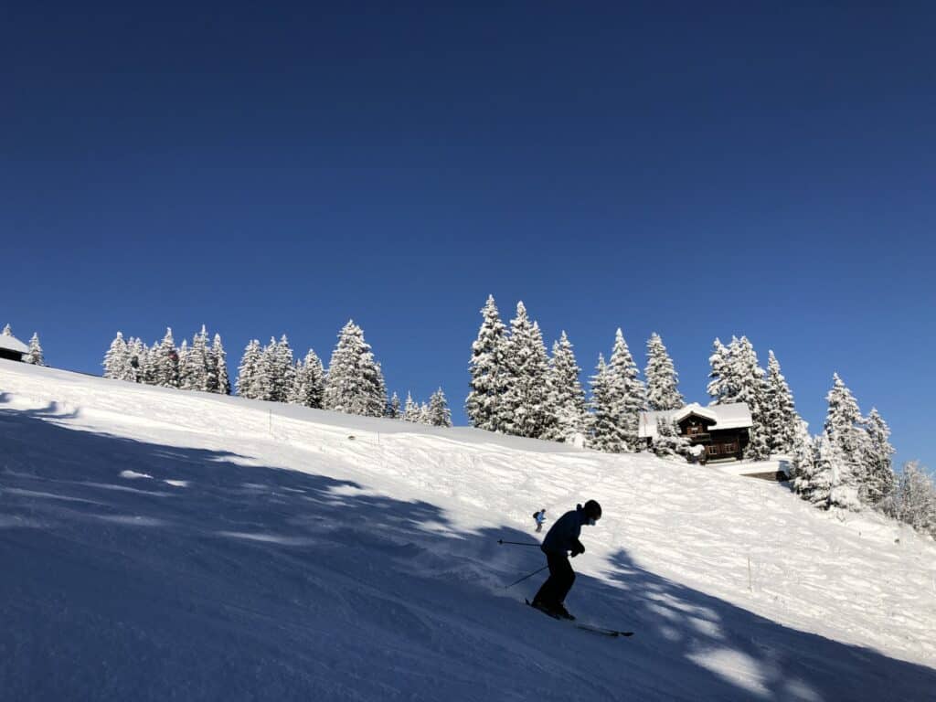 Golmerhaus direkt an der Piste